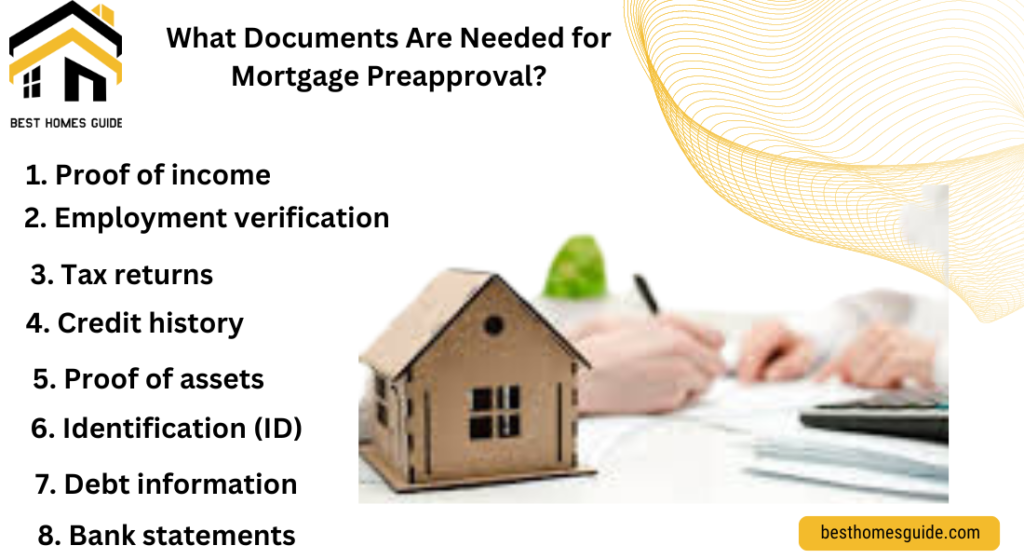 What Documents Are Needed for Mortgage Preapproval