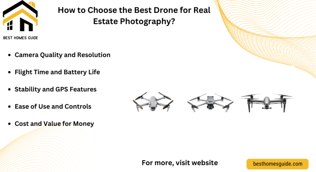 How to Choose the Best Drone for Real Estate Photography?