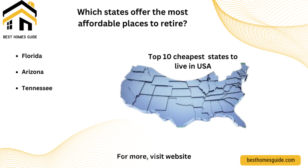 Which states offer the most affordable places to retire?