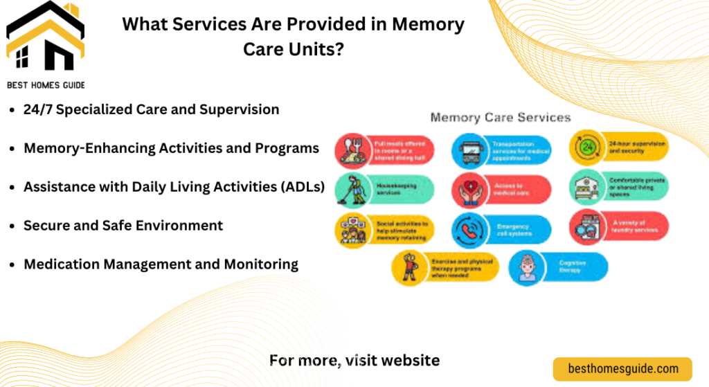 What Services Are Provided in Memory Care Units?