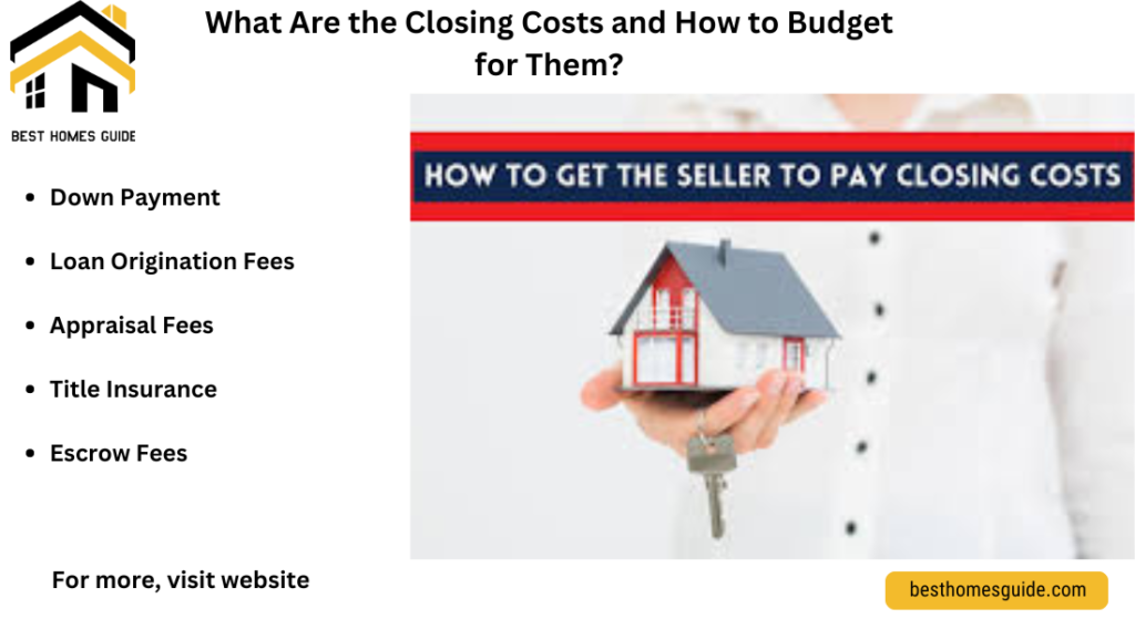 What Are the Closing Costs and How to Budget for Them?