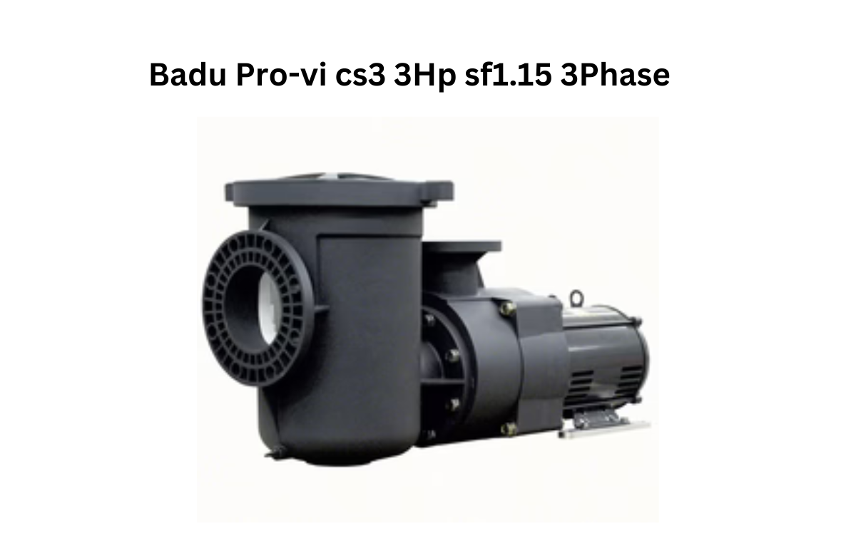 Badu Pro-vi cs3 3Hp sf1.15 3Phase